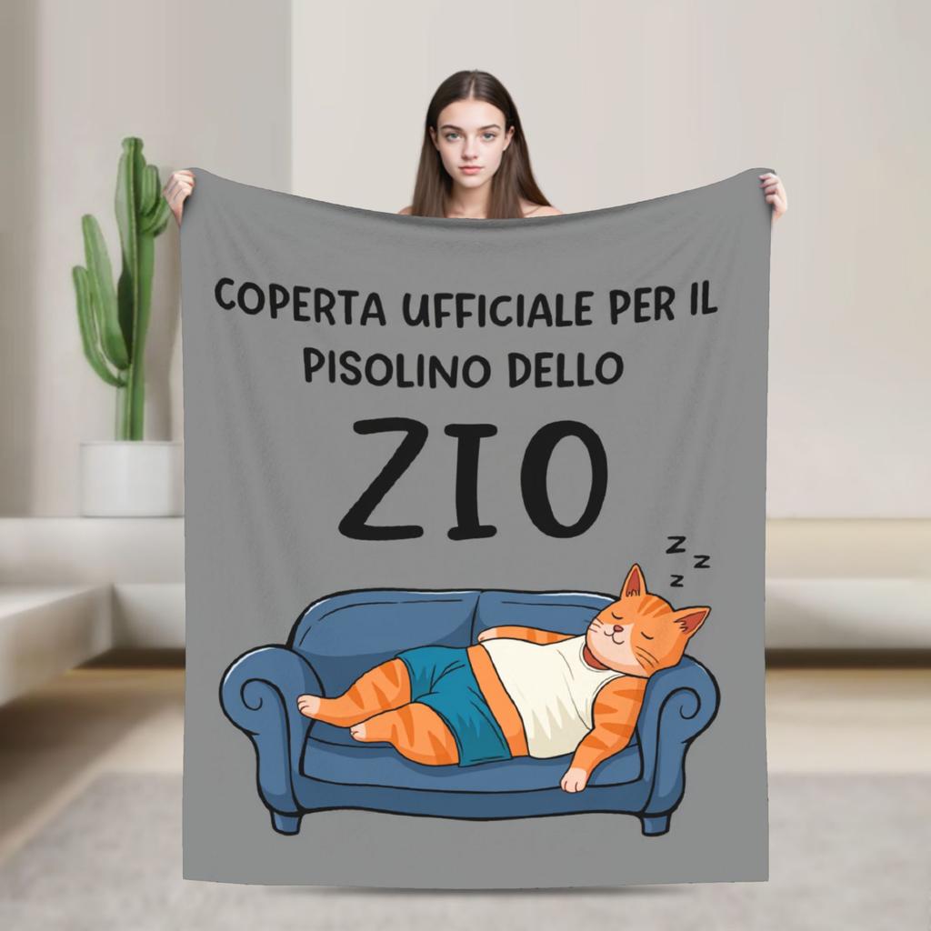 Soft Warm Blanket Travel Office Grandpa Tv Sleeping Throw Blanket Flannel Bedspread For Couch Bed Fluffy Sofa Bed Cover