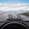 C100 bil HUD Head Up Display Frontrute Projektor Spenningsalarm OBD2 II EUOBD Med Anti-slip Pad Overhastighetsvarslingssystem
