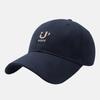 Korean Version New Versatile Letter Embroidered Soft Top Baseball Hat for Women's Spring and Summer Casual Outdoor Sun Protection Baseball Cap