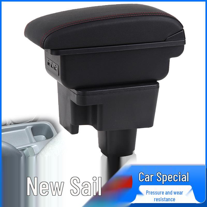 

Chevrolet Sail Armrest Box (2010-2013, Old Model) - Easy Install, No Drilling Required