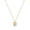 Banyan Tree S925 Silver Snake Pearl Necklace: Women's Zodiac Gift Clavicle Chain Fashion Accessory.