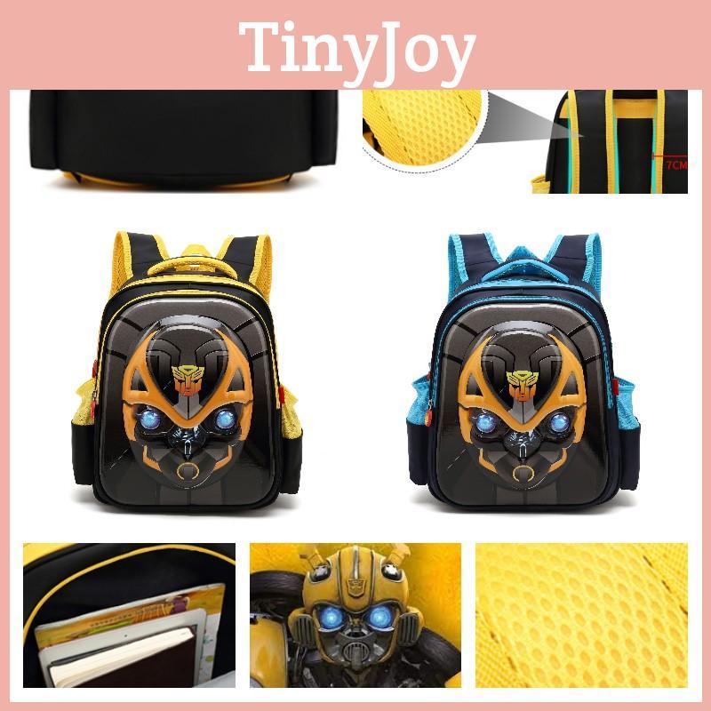 Cute And Fun Panda Bear Transformers Backpack For Boys Ages 1-3, Perfect For Kindergarten And Elementary School