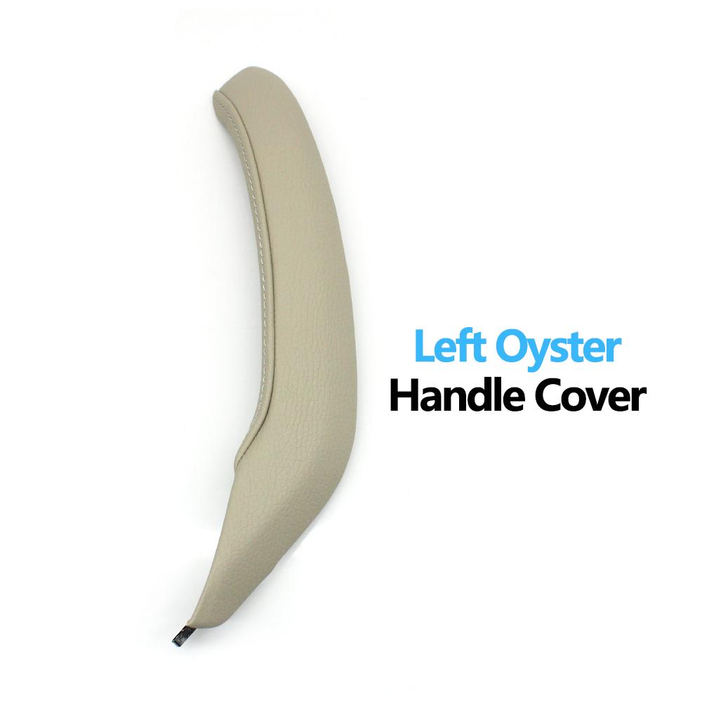 LHD RHD interior mașină ușă pasager stânga dreapta mâner de tragere capac exterior din piele de înlocuire pentru BMW X3 X4 F25 F26