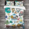 Octonauts Beding Set Single Twin Ful Quen King-Sized Dimensionsd Dimensions Bed Linen Set Aldult Kid Bedrom Duvetcover Sets 3D Print Anime Octonauts