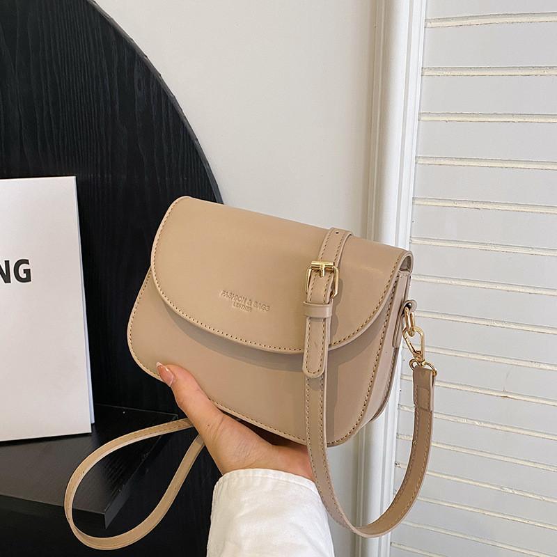 High-end Fashion Women's 2024 New Casual Square Bag Simple Korean Wholesale Single Shoulder Bag