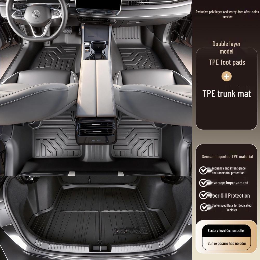 Custom TPE Floor Mats for FAW-Volkswagen Sagitar L (2012-2026)