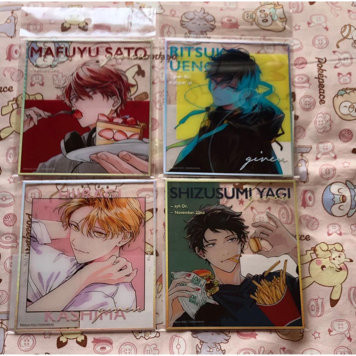 Used [188] Given Given Exhibition ENCORE Clear Mini Shikishi