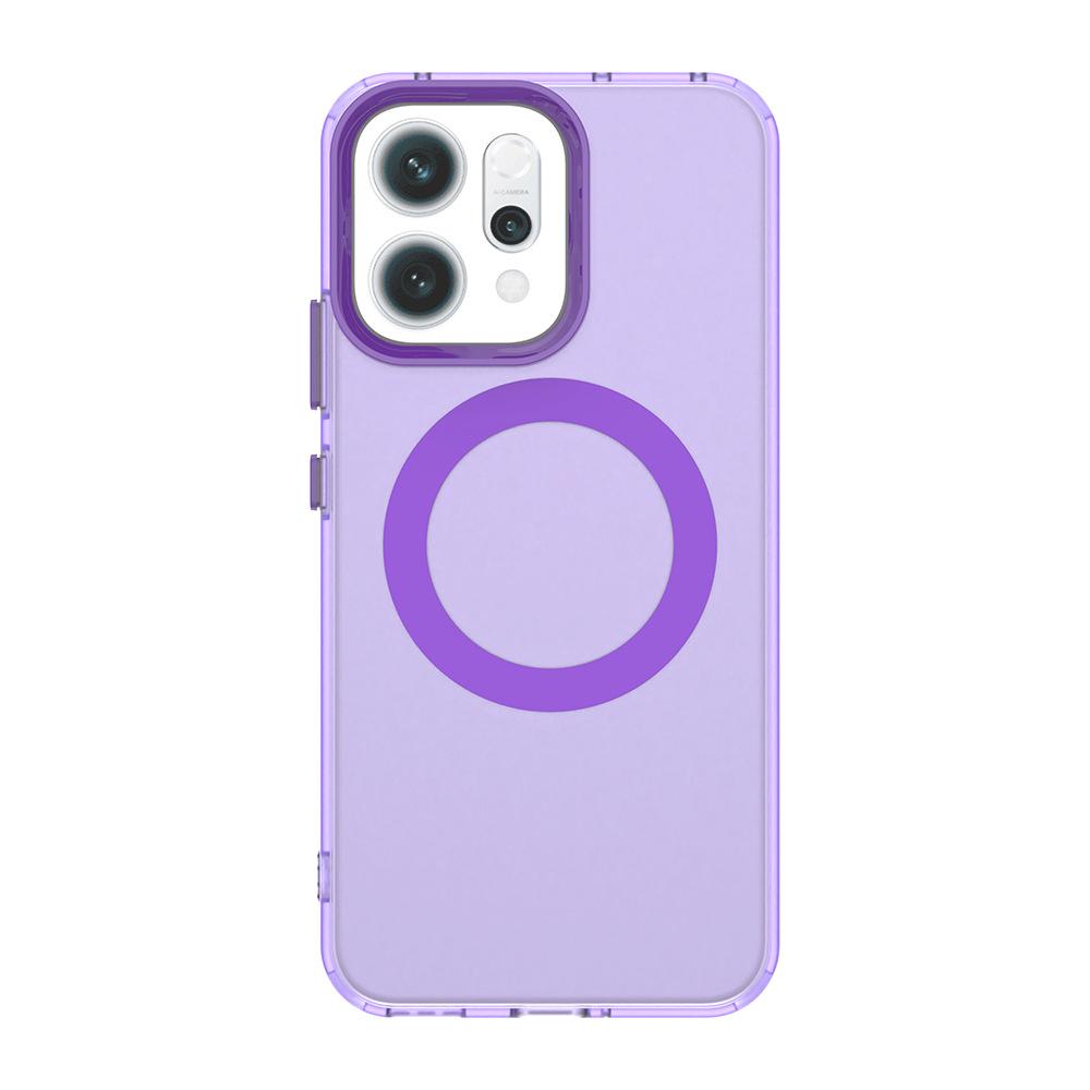 OPPOReno11Promax Skin Sense Candy Reno11F Magnetic Mobile Phone Case Frosted Anti-drop Protective Case