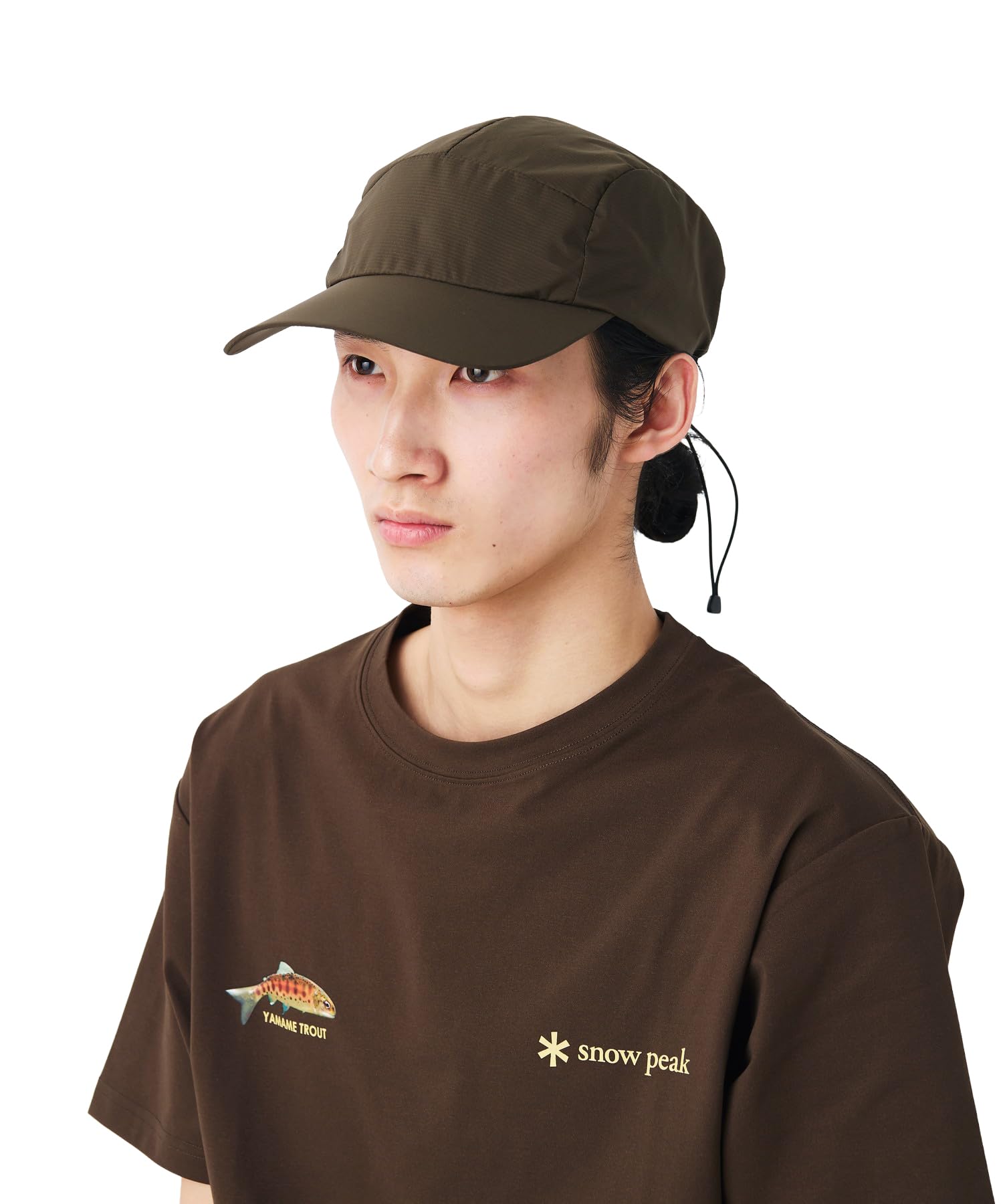 Erin Select - Japanese Selection Of Goods- Women's Brown Double Weave Cap Headwear Cap Hat One [Snow Peak] U.l. Ch-26Su011 Men's