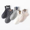 5-Pack Kids' Mesh Socks - Cartoon Cotton, Mid-Calf for Boys & Girls, Spring/Summer
