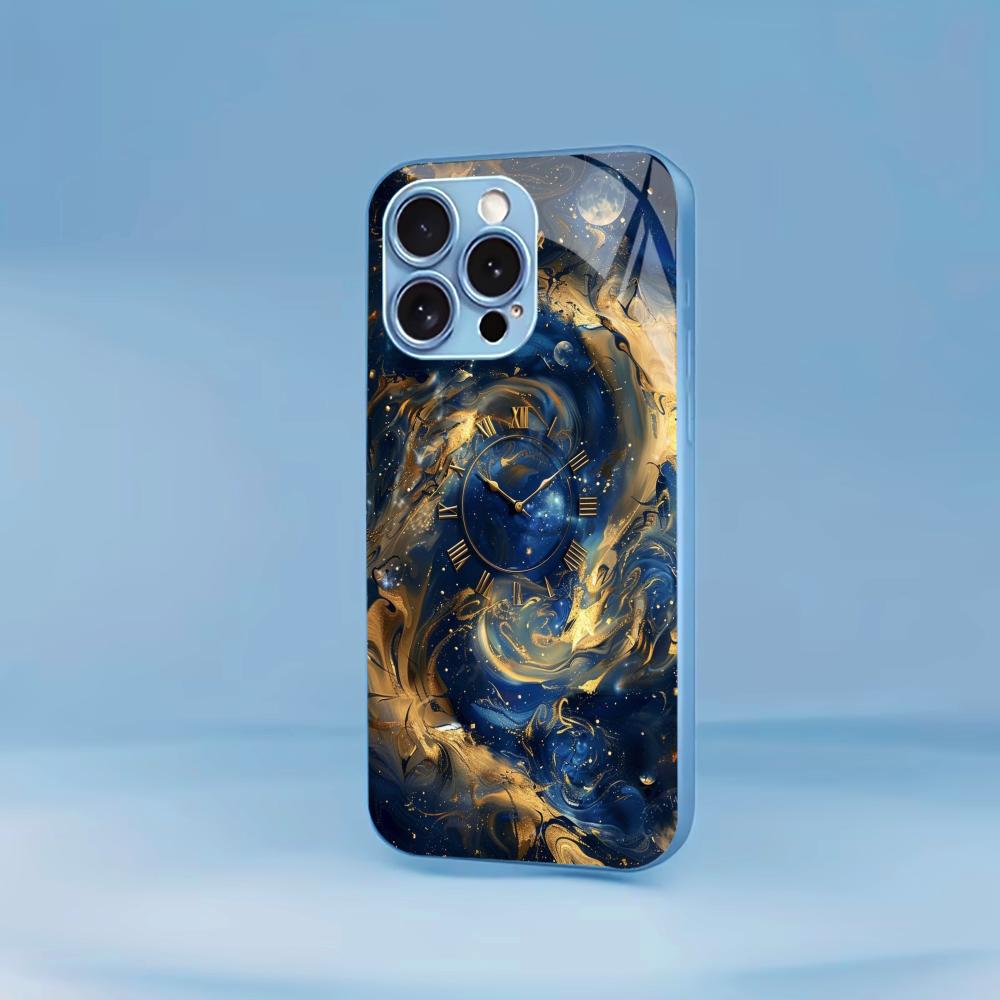 Electroplated Silver Tempered Glass Phone Case for iPhone Case for 11/12/13/14/15/16/17 Pro MAX