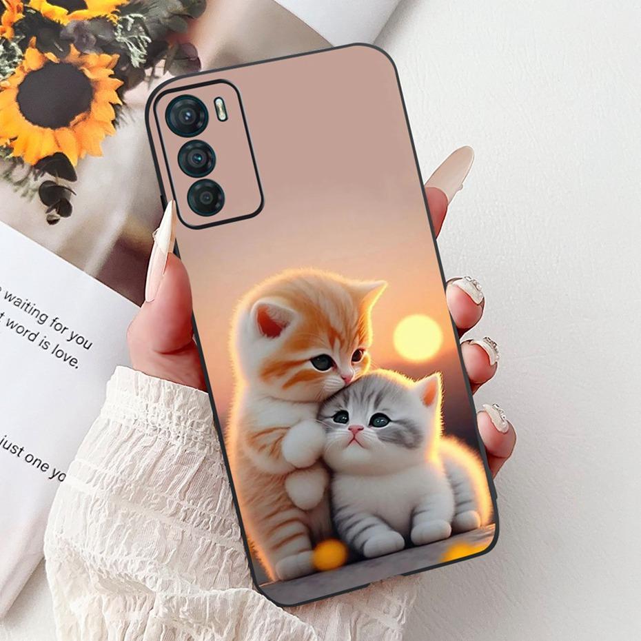 New Design Phone Case For Motorola Moto G42 G32 Black Silicone Soft TPU Cover For MOTO G32 G42 4G Cases Bumpers