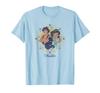 Disney Aladdin Jasmine & Aladdin Circle Portrait T-Shirt