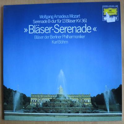 LP Record WOLFGANG AMADEUS MOZART / BLÄSER DE - Serenade B-dur Für 13 Bläser Kv 361 4193351 DEUTSCHE GRAMMO 1986 Germany Classical Used