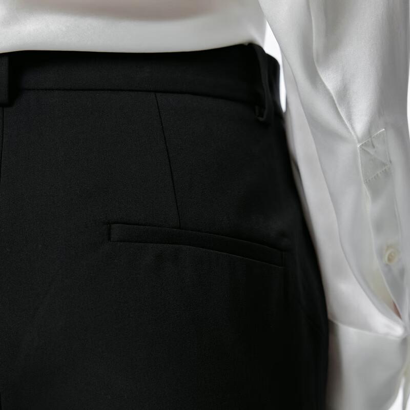 JNBY 2023 Autumn Casual Flared Wool Blend Trousers
