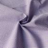 Nihon Himobuton Boeki 40s Gingham 110cm Wide x 3m Check, Small, Cut, Purple, B53000Z-121-3M