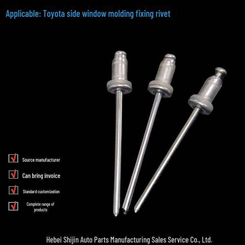 Nýtová přezka skla bočního okna Toyota Camry/Highlander (90269C0001)