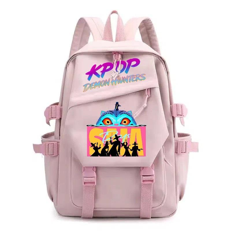 Kpop Girl Group Surrounding Korean Version Of College Style Backpack Large Capacity Primary And Secondary School Student Schoolbag