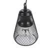 Reptile Heater Lamp Anti Scald Mesh Cage Lampshade Cover for Turtles Chicks Lizard Snake US Plug