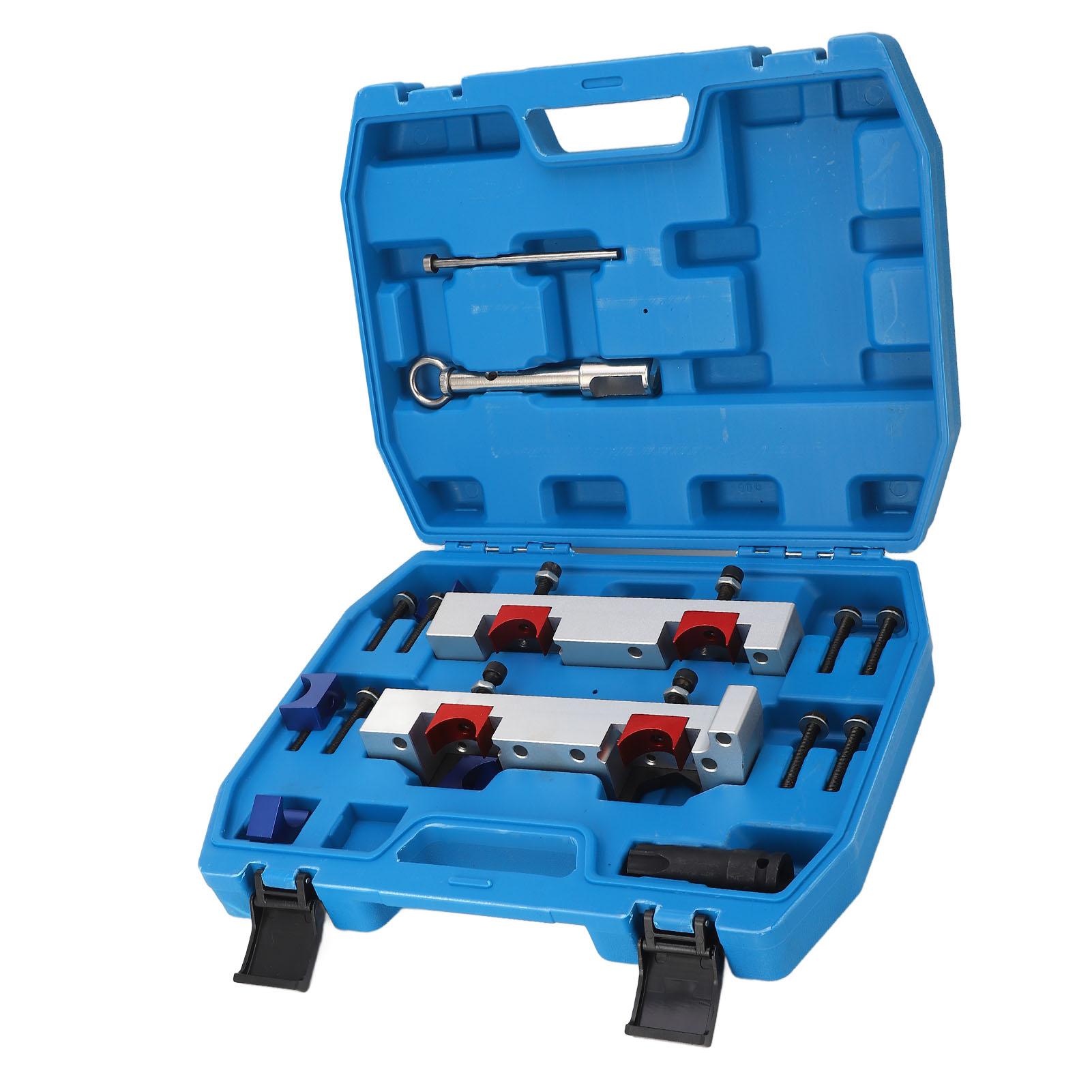 Комплект инструментов для регулировки фаз газораспределения двигателя Простое в использовании Портативный Набор инструментов для регулировки фаз газораспределения двигателя 270 589 01 61 00 для M133 M270 M274 Регулировка фаз газораспределения двигателя