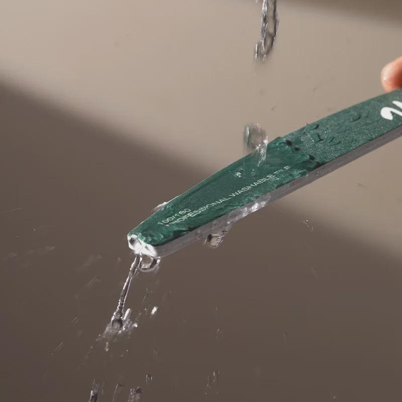 Professional Manicure Nail File and Buffing Set: Sponge, Scrub, and Sanding Strips for Polishing and Smoothing Nails