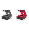 Game Card Organizers With Removable Dividers Trading Card Storage Box Shockproof Sports Card Storage Boxes