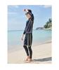 Men's Long Sleeve and Pants Snorkeling Wetsuit Set - Customizable Jellyfish Protection.