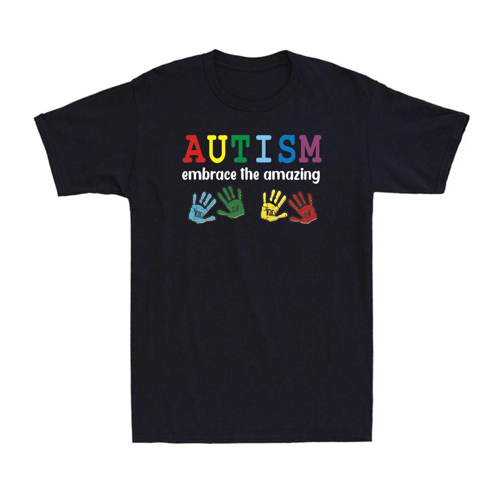 Autism Embrace the Amazing Shirt Autism Awareness Month Proud Men s T-Shirt M