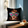 Fashion Lady Portrait Cushion Cover Cushion Cover Set Pcs x x x Pillowcase Decorative Sofa Home Decor