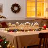Christmas Gingerbread House Cardboard Ki Diy Holiday Decor Craft Set For Family Party Decoration