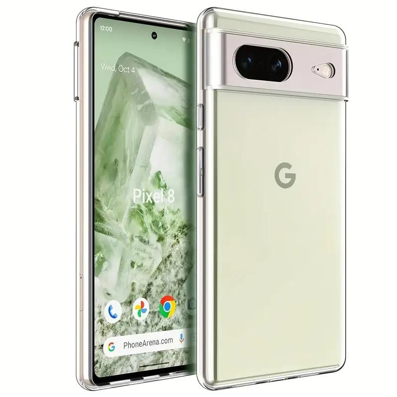 Clear Soft Case For Google Pixel 8 Pro 8A Pixel 7 Pro 7A Pixel 6a 6 Pro Pixel 9 9a 10 10a 10 Pro XL Shockproof Protective Cover