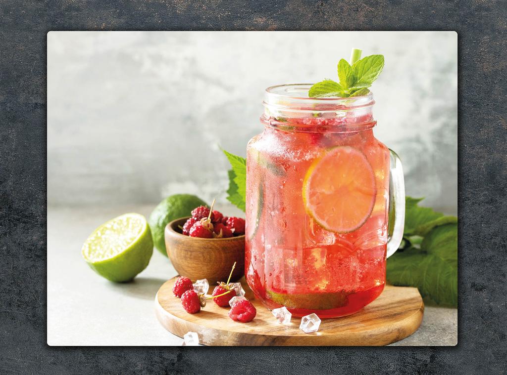 SZKLANA DESKA DO KROJENIA 52x40 DRINK