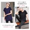 VEROMAN Yoga Flattering Long Short Loose Women's Top, T-Shirt, Length, Sleeve, Fit, ppi-ssd038 (Gray, M)