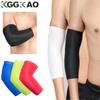 1Pcs Breathable Quick Dry Uv Protection Running Arm Sleeves Basketball Elbow Pad Fitness Armguards Sports Cycling Arm Warmers
