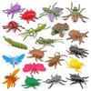 Lebensechte Insektenfiguren Ameisen Motten Marienkäfer Spinnen Bienen Tiermodell Action & Figur Lernspielzeug für Kinder