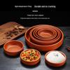 Thickened Ceramic Zisha Steamed Rice Bowl - Restaurant Special Earthenware Rice Basin