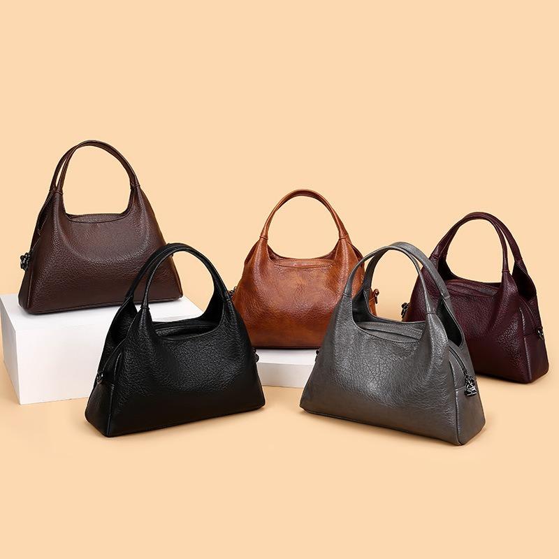 New High-end Commuter Handbag Women's Retro Fashion Shoulder Pillow Bag Simple Messenger Bag Bag Woman