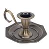 Zinc Alloy Vintage Taper Candle Stick Holder Candle Stand  Dining Table Centerpiece