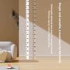 Height Measurement Wall Sticker Removable 200cm Accurate Clear Scale for Living Room Kids Bedroom Nursery Decor