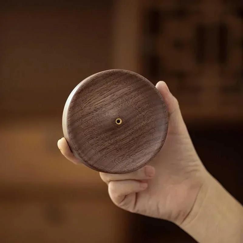 1PC Portable Incense Censer Base Mini Holder Tea Ceremony Zen Incense Inserts Home Decoration Smell Aromatic Aromatherapy Tools