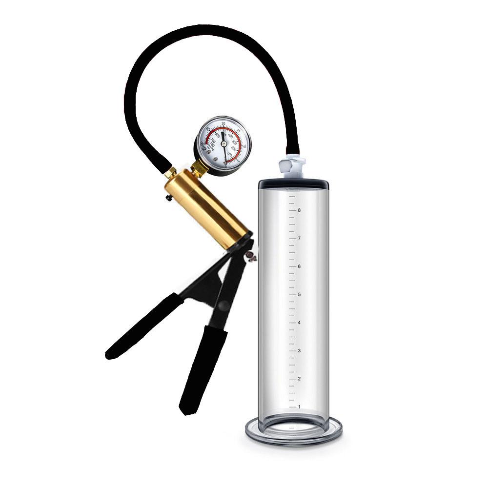 Manual Penis Pump Acrylic Penis Enlarger Sex Toy for Men Vacuum Pump Male Masturbation Penis Extender Trainer Adults Sex Product