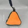 Headset Zipper Mini Bag Storage Small Change Coin Key Portable Pouch with Lanyard