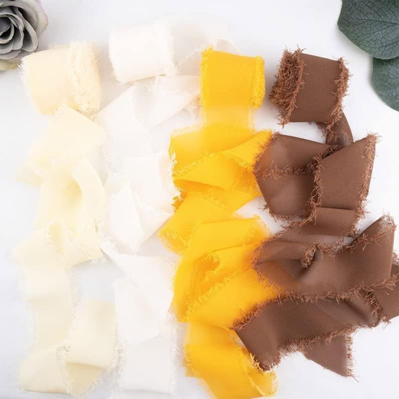 Colorful Ribbon for Wedding Invitations, Bridal Bouquets, Gifts Wrap DIY Crafts