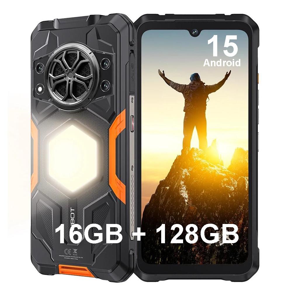 Cubot KingKong POWER 5 Smartphone Robusto 6(+10GB) RAM 128GB ROM Dual SIM 6.88" Android 15 15300mAh À Prova d'Água