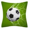 Vikama Sports-Themed Rugby And Basketball Decorative Square Cushion Cover, Suitable For Cars, Sofas, Offices, And Home Decor