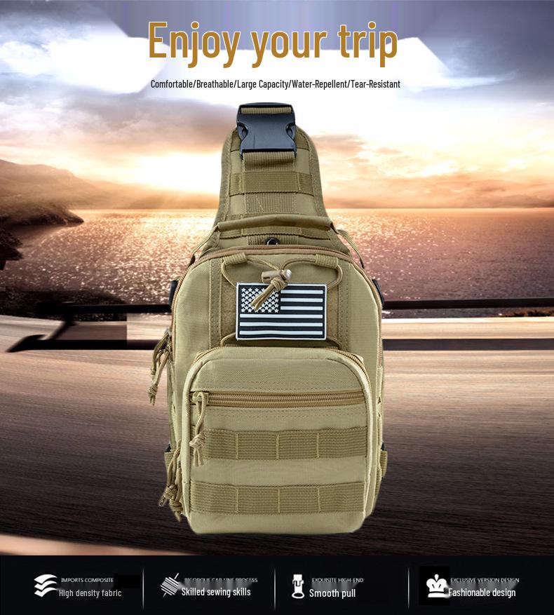 Men's Camouflage Waterproof Tactical Crossbody Chest Bag