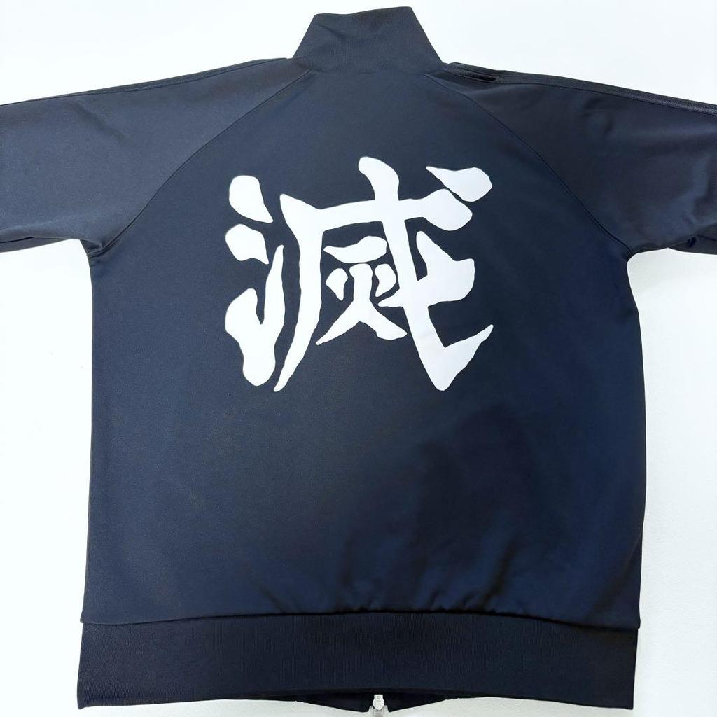 [USED] Demon Slayer: Kimetsu no Yaiba Demon Slayer Corps Jersey Black XL