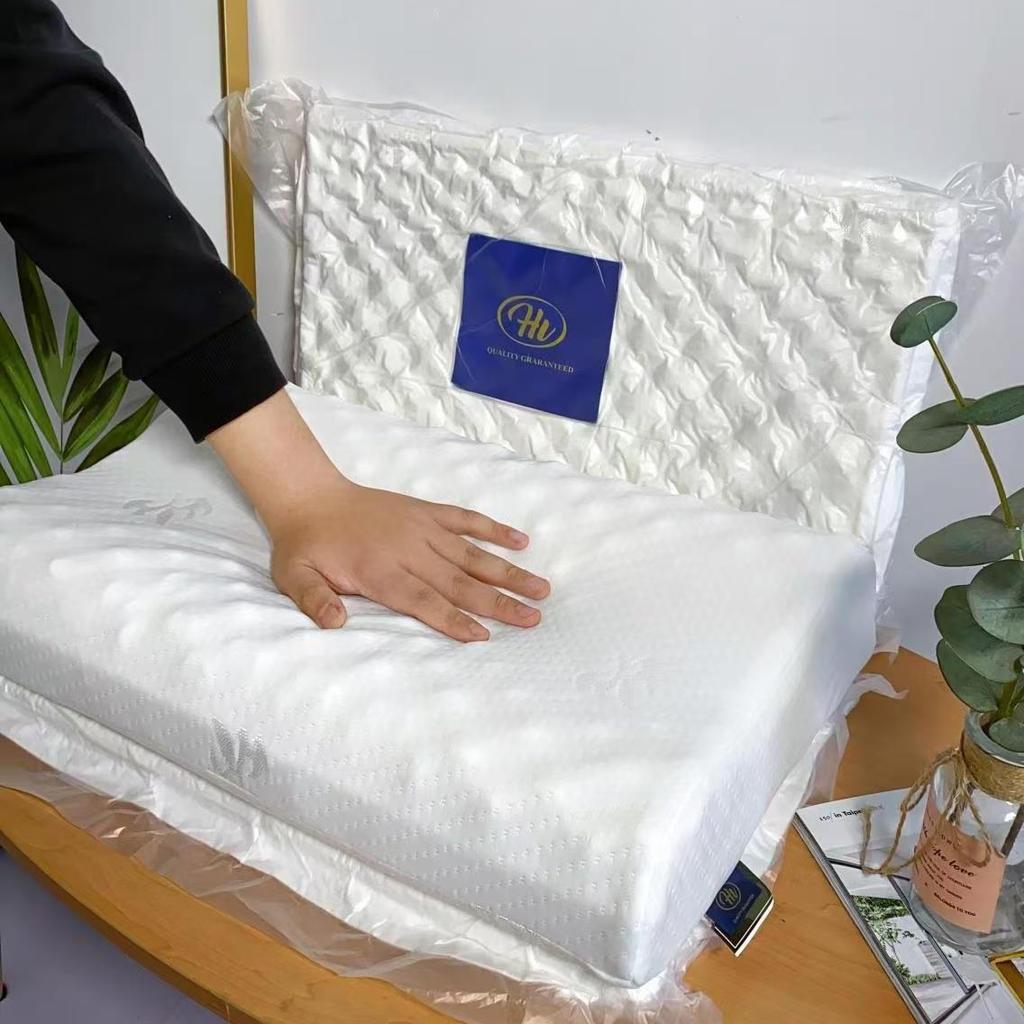 Latex-Kissen im Hill-Stil für Nackenschutz - Kissen mit langsamer Rückfederung zur Halswirbelstütze, Ideal für Veranstaltungen und als Geschenk