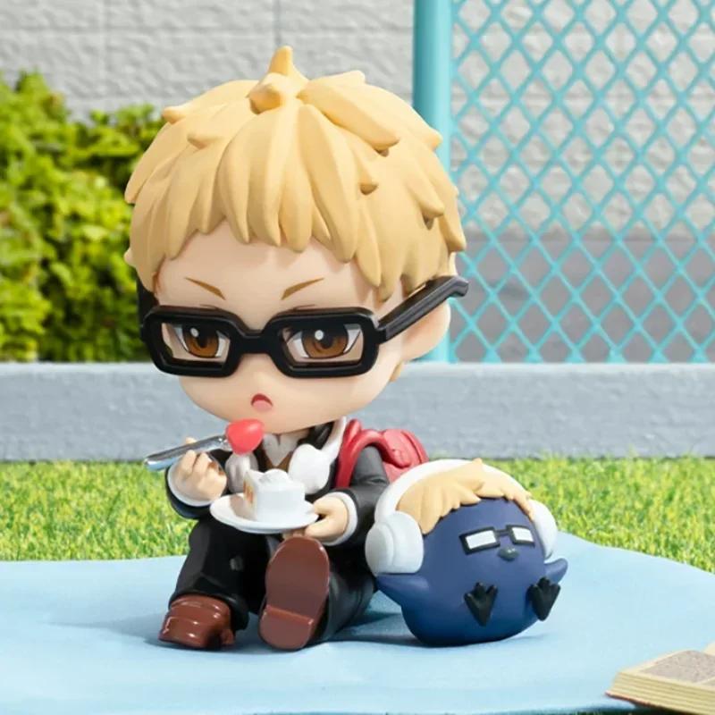 POPMART HAIKYU!! OFF-COURT VIBES Series Blind Box Toys Mystery Box Guess Bag Cute Doll Anime Action Figure Birthday Gift