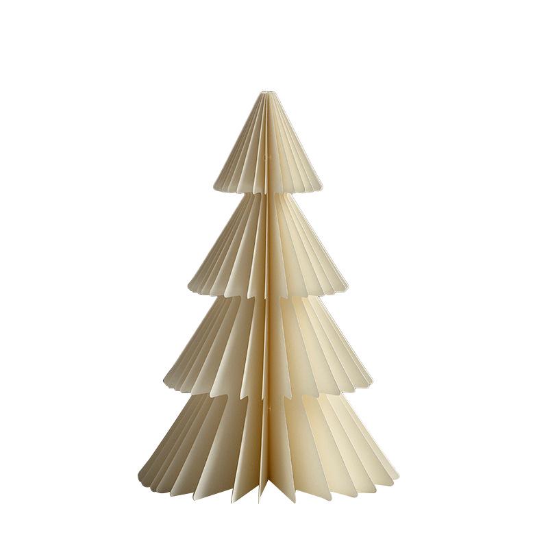 2025 Origami Christmas Tree Ornaments & Tabletop Decorations - Perfect for Holiday Scenes & Photography Props